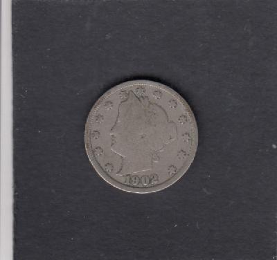 Beschrijving: 5 Cent LIBERTY